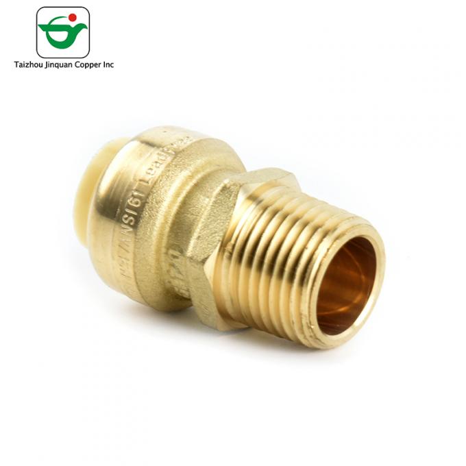 1/2''X1/2'' Forged Straight Male Adapters Push Fit Fitting 0