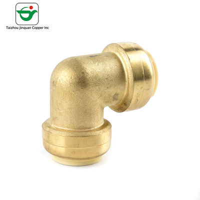 200psi HPB58-3A CW614N Brass Pipe Elbow Push Fit Fitting