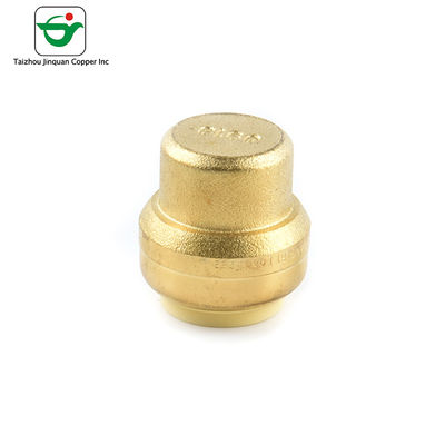 Plumbing Brass Tube End Caps 1/2 Inch Push Fit Pipe Fittings