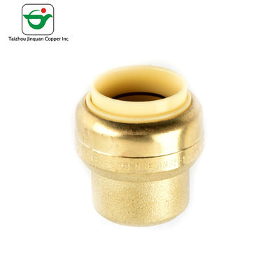 AB1953 Approved 3/4&quot; Push Fit End Cap For Copper Pipe