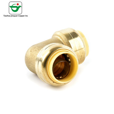 Smooth Inner Wall 1/2''X1/2'' Brass 90 Degree Hose Elbow