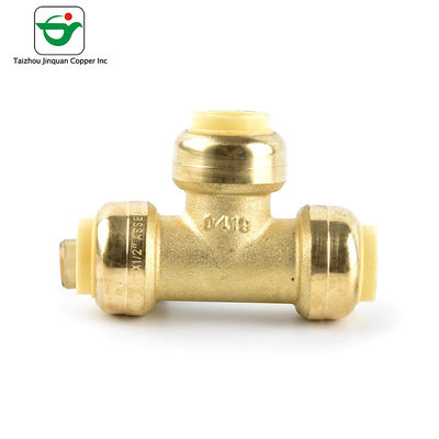 Lead Free 1''X1''X1'' T Type Connector Copper Push Fit Fittings