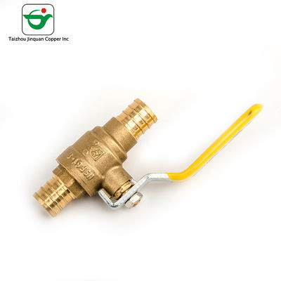 Forged Brass DN15-DN50 Lead Free Ball Valve Nature Brass Color