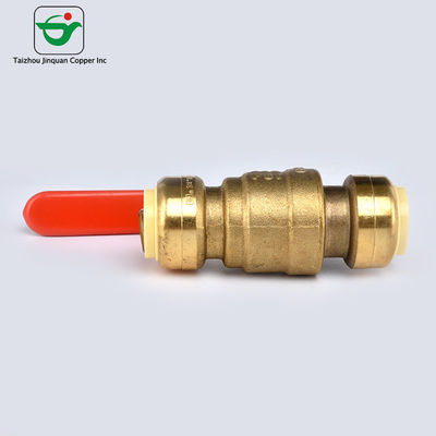 Forged Push Fit 1/2&quot;X1/2'' Copper Pipe Ball Valve