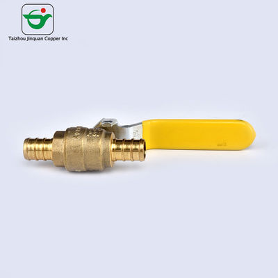 DN15 DN50 1/2 Inch Cpvc Brass Ball Valve Polished Surface