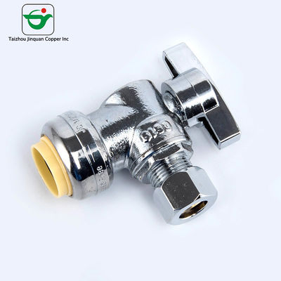 ABS Straight Handle 3/8''X1/2'' Shower Stop Valve Replacement