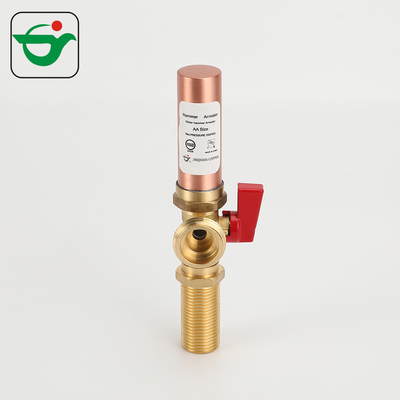 1/2&quot; Brass Push Fit Fitting Water Hammer Arrestor Angle Stop
