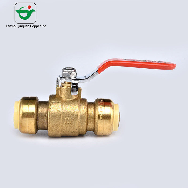 3/4&quot;X3/4'' Chrome Plated Forged Brass Ball Valves For Water