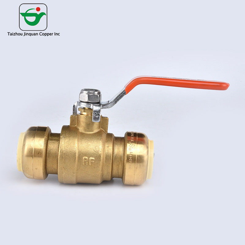 OEM Supported CW614N CuZn39Pb3 Copper Push Fit Ball Valve