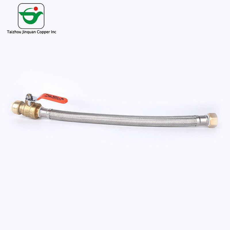 18 Inch SS Flexible Pipe With Ball Valve