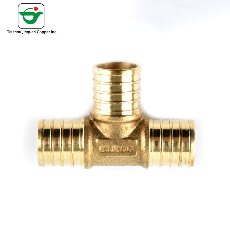 Precision Machining 1/2''X1/2&quot;X1/2'' Brass Hose Connector Equal Tees