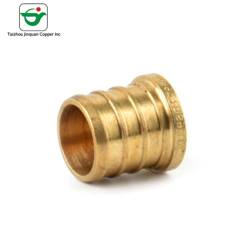 Forged Brass CUPC NSF 1&quot; Threaded End Plug For Round Tubing