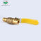 Precision Natural Brass CW614N CW617N FIP Mini Ball Valve
