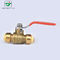 Water DZR Brass 1&quot;X1'' No Leakage Push Fit Ball Valves