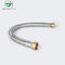 Brushed Nickel 1/2''X3/4'' Plumbing FIP Flexible Brass Hose