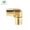 Hygienic Copper 90 Degree Elbow Push Fit Fitting Anti Corrosion
