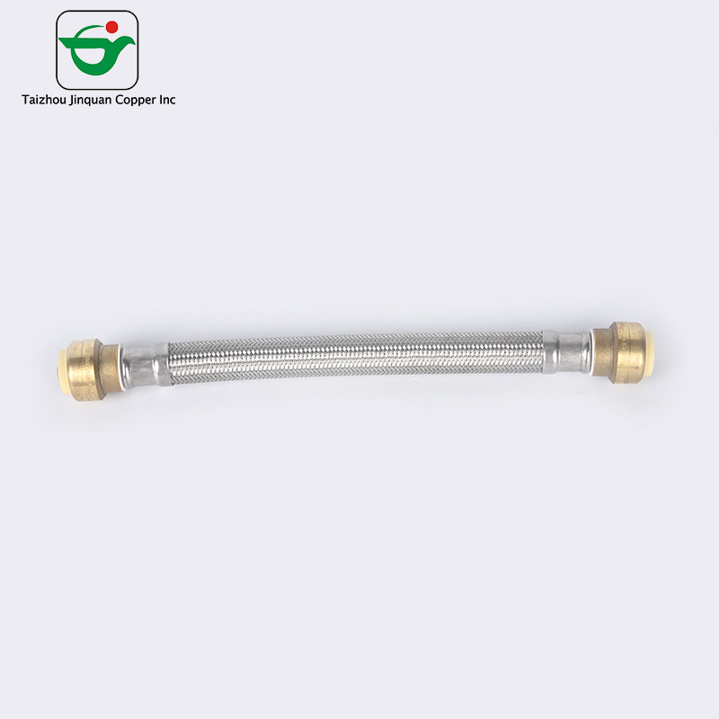 3/4''X3/4'' FIP SS Braided Flexible Hose With Quick Connector